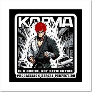 Karma is a choice, not retribution Posters and Art